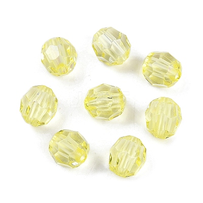 Transparent Acrylic Beads OACR-Q015-01C-1