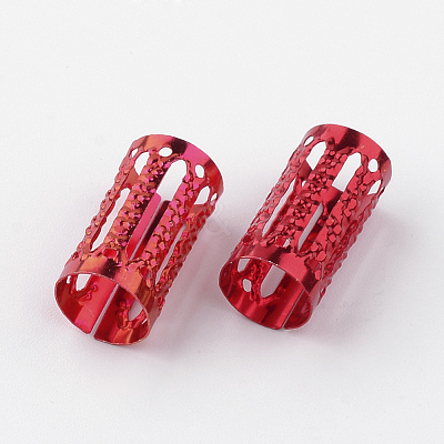 Aluminum Dreadlocks Beads Hair Decoration ALUM-R008-02-B-1
