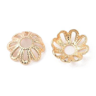 Brass Beads Cap KK-B073-04LG-1