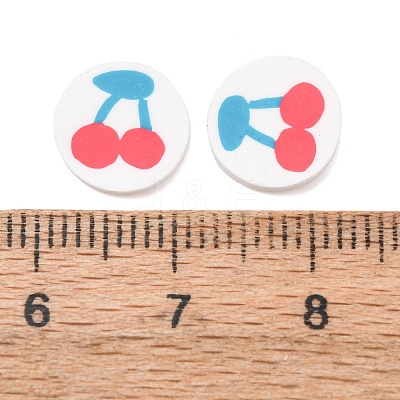 Handmade Polymer Clay Beads CLAY-P006-07-1