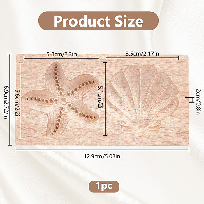 Wooden Cookie Molds DIY-WH0304-967-1