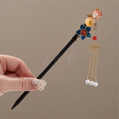 3Pcs 3 Styles Glass Hair Sticks MRMJ-DJ0001-13B-1