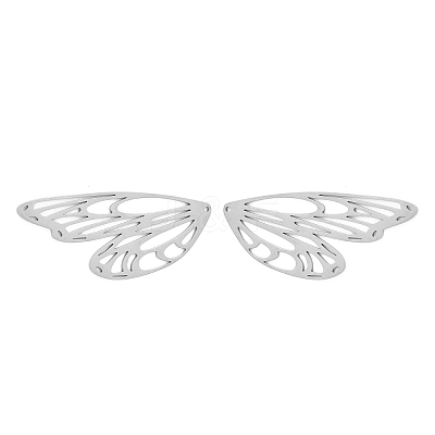 304 Stainless Steel Pendants LS-STAS-WH0033-06P-1
