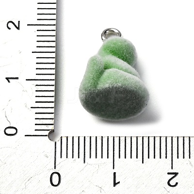 Flocky Animal Resin Pendants FIND-S001-03A-1
