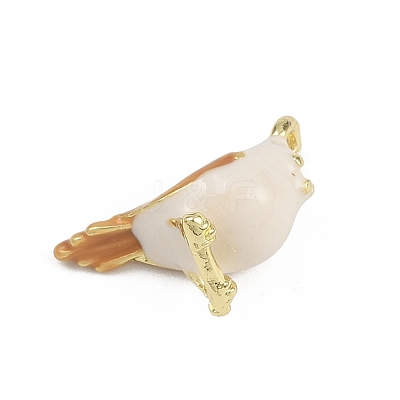 Alloy Enamel Charms FIND-I052-03G-02-1