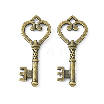 Tibetan Style Alloy Pendants TIBEP-LF1312YKG-AB-LF-1
