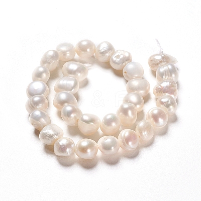 Natural Cultured Freshwater Pearl Beads Strands X-PEAR-I004-08A-1