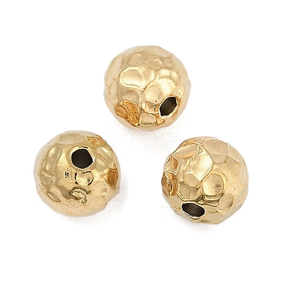 Textured 316 Surgical Stainless Steel Beads STAS-M106-01E-G-1