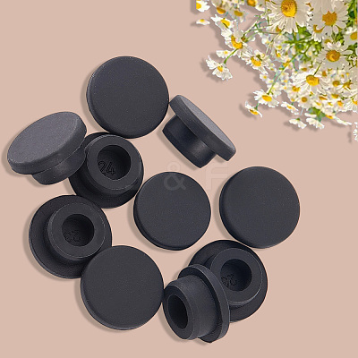 10Pcs Silicone Hole Plugs AJEW-GF0011-66G-1