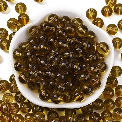Transparent Colours Glass Seed Beads SEED-Z004-T8MM-05-1