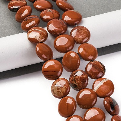 Natural Red Jasper Beads Strands G-C159-A05-01-1
