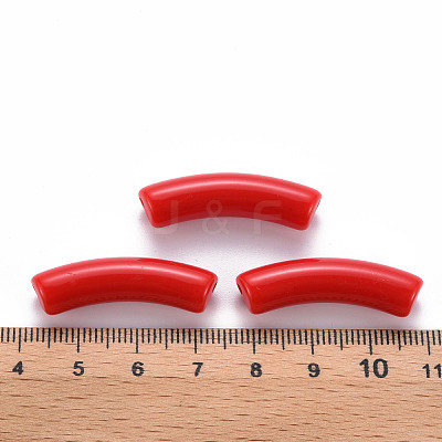 Opaque Acrylic Beads MACR-S372-002B-S010-1