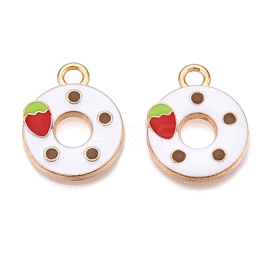 Christmas Theme Alloy Enamel Pendants ENAM-T020-10Y-1