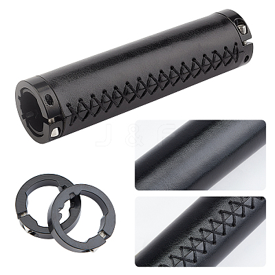 MTB Road Cycling Bicycle Handlebar Cover Grips AJEW-WH0092-12A-1