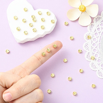 SHEGRACE Brass Beads XGRQ1H002-336G-1