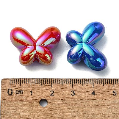Opaque Acrylic Beads OACR-E033-15-1