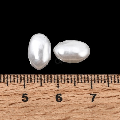 ABS Plastic Imitation Pearl Beads PL-CBA8DB3-12-1