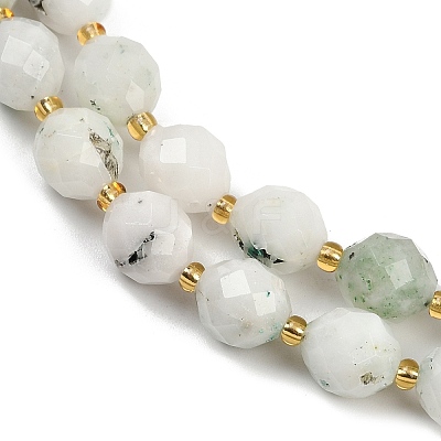 Natural White African Opal Beads Strands G-N342-149I-14-1