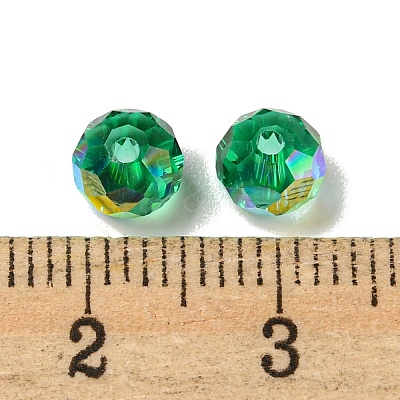 Electroplate Glass Beads EGLA-Z004-01A-08-1