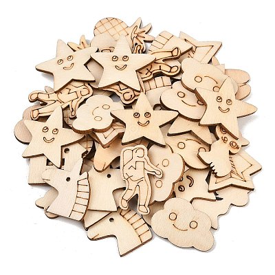 Unfinished Wooden Cutouts WD-CBACC5B-20-1