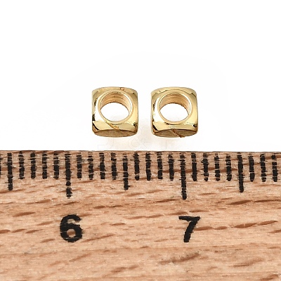Brass Beads KK-CBA0DF0-01G-1