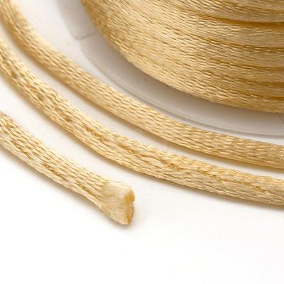 Nylon Satin Rattail Cords NWIR-L006-1mm-17-1