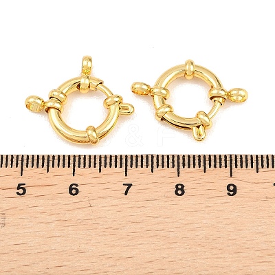 Ion Plating(IP) Stainless Steel Spring Ring Clasps STAS-G347-17B-G-1