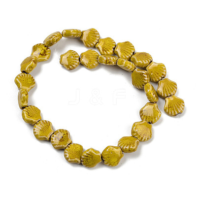 Handmade Porcelain Beads Strands PORC-Q002-01A-06-1