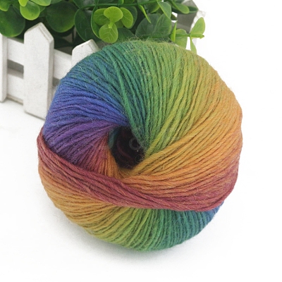 Gradient Color Wool Thread YCOR-PW0001-007A-01-1