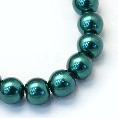 Baking Paint Glass Pearl Bead Strands X-HY-Q003-3mm-79-1
