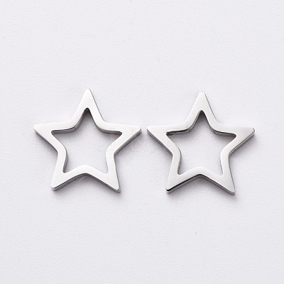 Non-Tarnish 304 Stainless Steel Linking Rings for Jewelry Making STAS-G215-25-P03-1