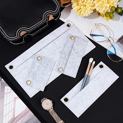 4Pcs 4 Style Wool Felt Purse Organizer Insert DIY-CN0002-11-1