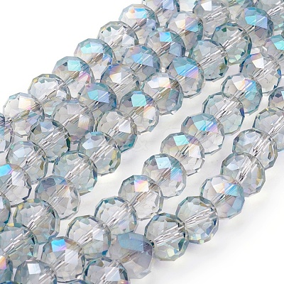 Electroplate Glass Beads EGLA-S001-1-1