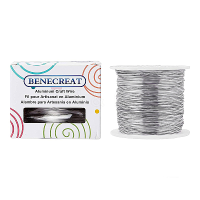 Round Aluminum Wire for Jewelry Making AW-BC0003-17P-1