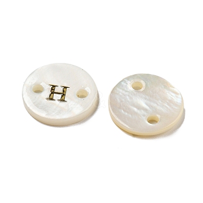 Freshwater Shell Buttons BUTT-Z001-01H-1