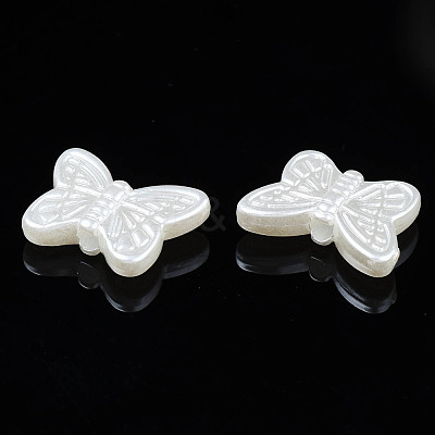 ABS Plastic Imitation Pearl Beads KY-S163-447-1
