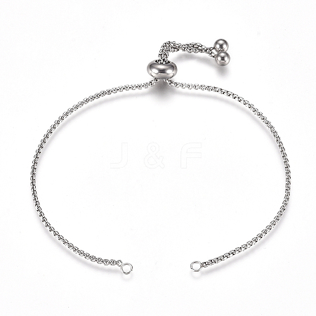 Tarnish Resistant Adjustable 304 Stainless Steel Bracelet Making LS-STAS-G169-01P-A-1