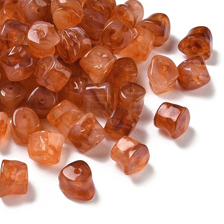 Acrylic Imitation Gemstone Beads MACR-K359-67F-1