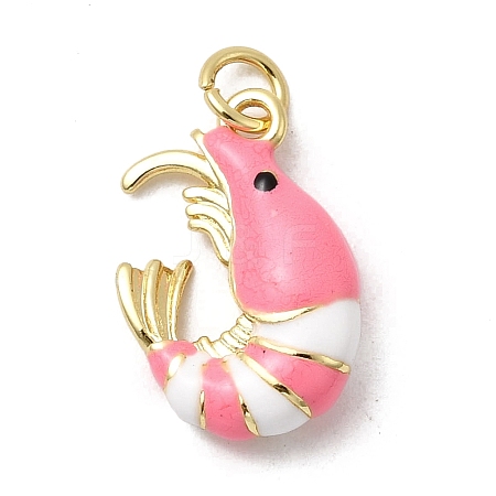 Brass Enamel Pendants KK-H092-07G-03-1