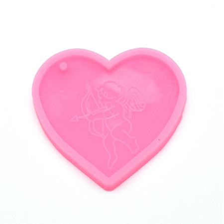 Valentine's Day Theme Pendant Silicone Molds DIY-TAC0005-98-1