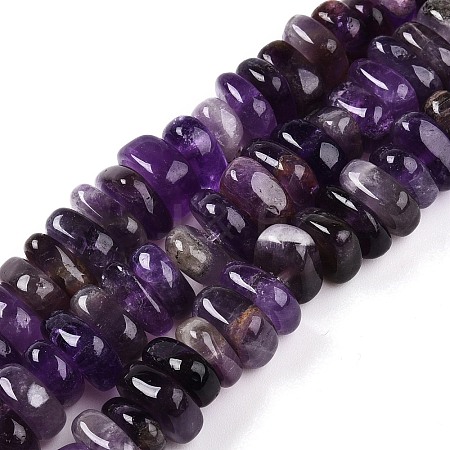 Natural Amethyst Beads Strands G-T141-06-1