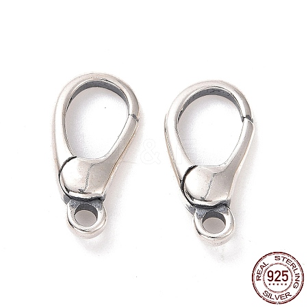 925 Sterling Silver Keychain Clasps STER-D036-05AS-1