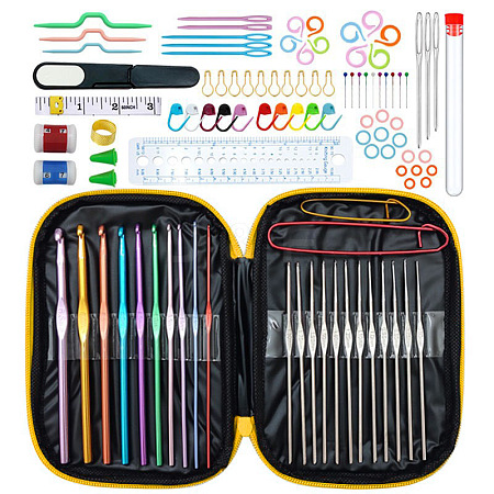 DIY Hand Knitting Craft Art Tools Kit for Beginners WG89376-03-1