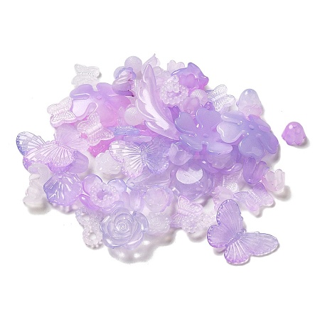 Imitation Jelly Acrylic Beads LS-OACR-H039-02F-1
