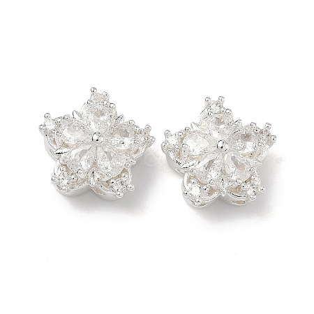 Brass Pave Cubic Zirconia Multi-Strands Links KK-B172-10S-02-1
