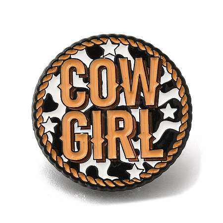 Cowboy Safety Enamel Pins JEWB-L016-01EB-05-1