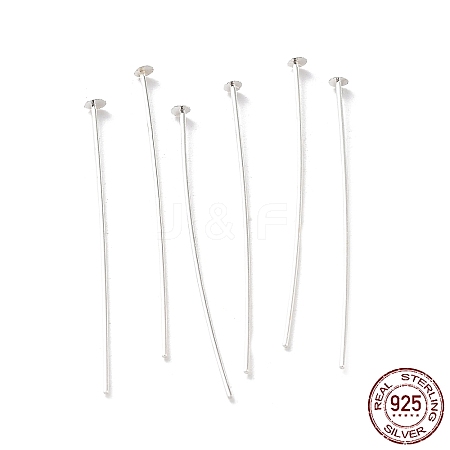 925 Sterling Silver Flat Head Pins STER-M117-03A-S-1