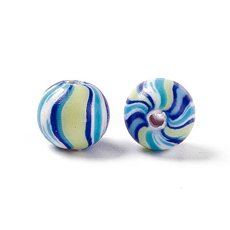 Handmade Polymer Clay Beads CLAY-D005-01A-1