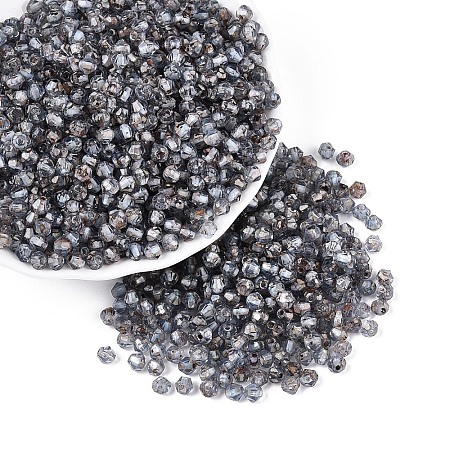 Picasso Baking Paint Glass Seed Beads SEED-N007-37A-1
