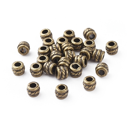Tibetan Style Alloy Spacer Beads LS-MLF0447Y-1